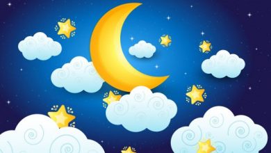 פתרון חלומות,ירח,לילה,כוכבים,ענן,חלומות,תפילה לפני השינה