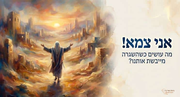 מה עושים כשהשגרה מייבשת אותנו? 2 אני צמא מה עושים כשהשגרה מייבשת אותנו