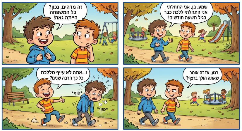 בדיחות בקומיקס בברסלב מאיר