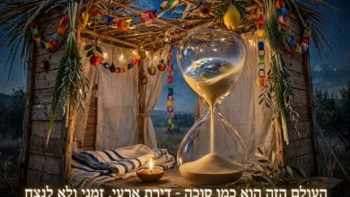 סוכה היא דירת ארעי, לרמז שהעולם הזה הוא זמני ולא לנצח