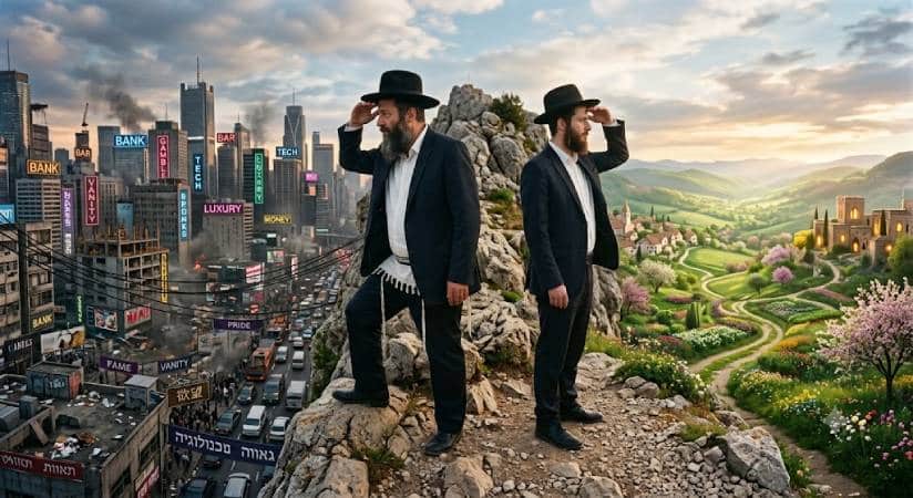 הברכה והקללה תלויה בהשקפות של האדם | פרשת השבוע ראה 1 השקפות