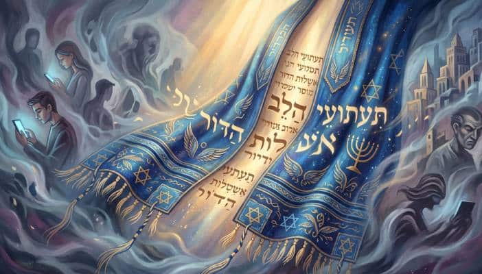 האם אתה באמת "טלית שכולה תכלת"? מי יאמר "זכיתי ליבי"? 1 טלית שכולה תכלת