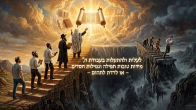 הרב: במה אני צריך להתעלות? 2 להתעלות ולעלות בעבודת ה' מידות טובות גמילות חסדים או לרדת לתהום