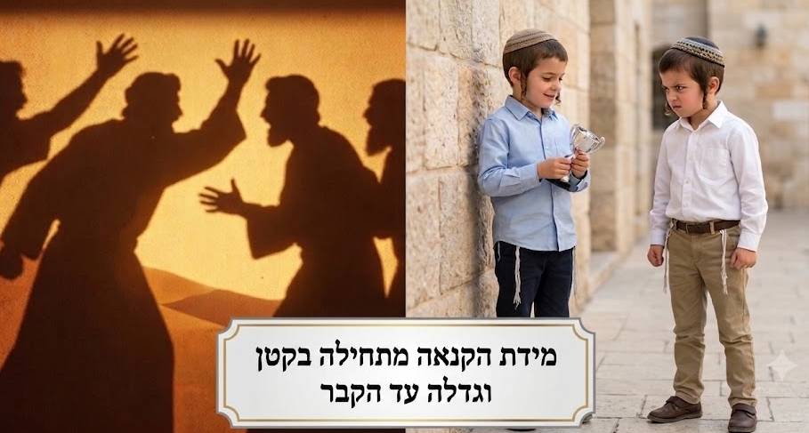 ימותו הקנאים | מידה רעה ושמה קנאה 1 מידת הקנאה, ימותו הקנאים