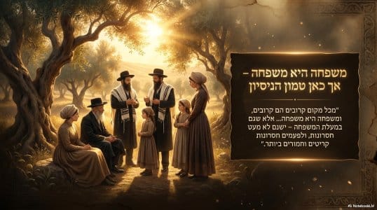 משפחה , פרשת השבוע