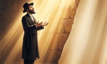 מעלת ההתבודדות, פינת ההתבודדות. אדם מתבודד, אור, חסיד מתפלל