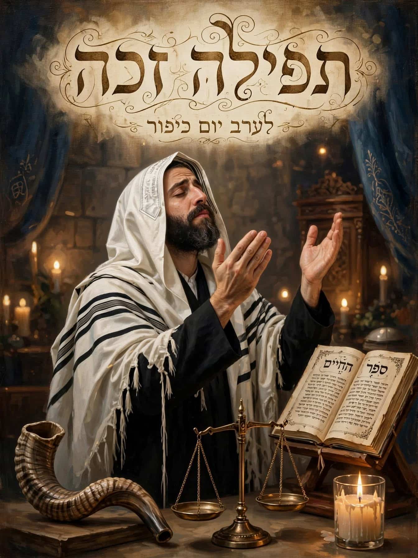 תפילה זכה | תפילה נפלא לפני יום הכיפורים 1 תפילה זכה