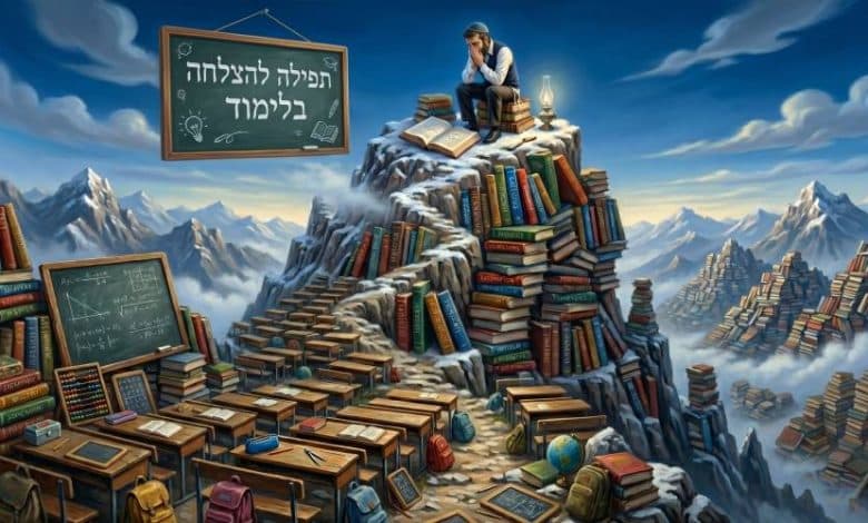 תפילה להצלחה בלימודים